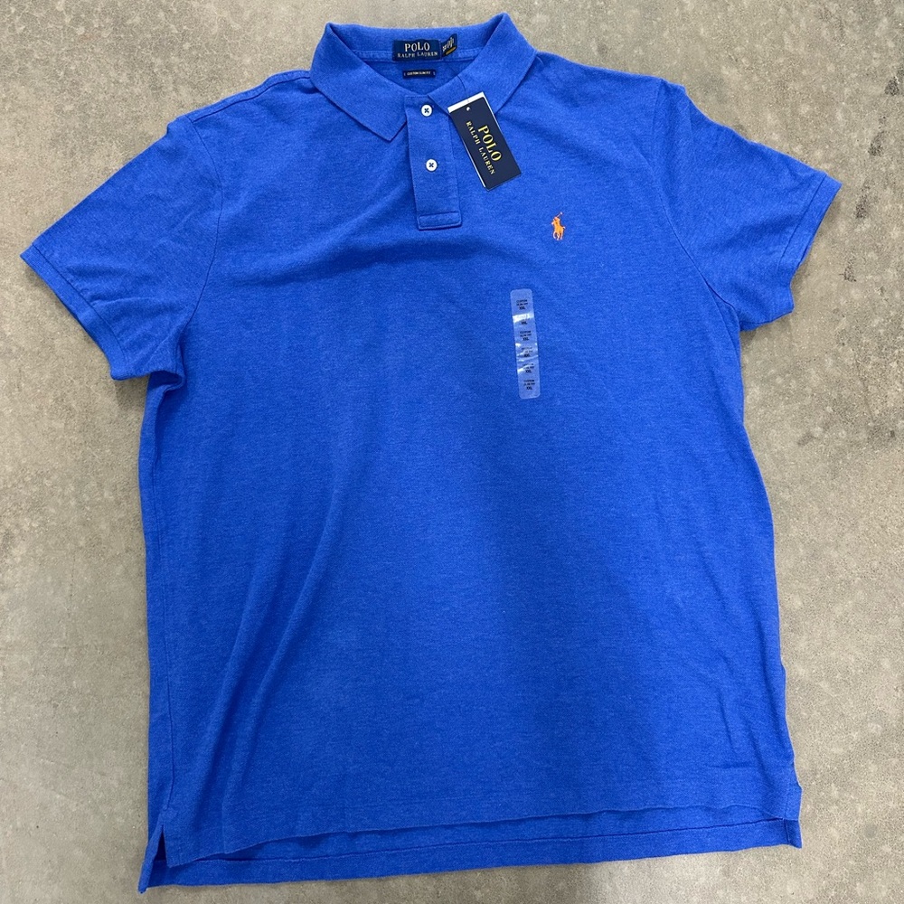Polo Ralph Lauren NWT Men’s Size 2XL XXL Shirt blue
